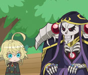 tanya and ainz in the school park